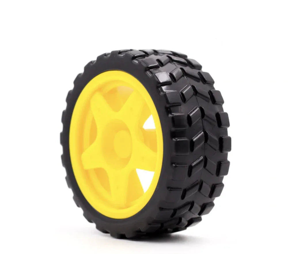 Rubber wheel - Robot Pi Shop