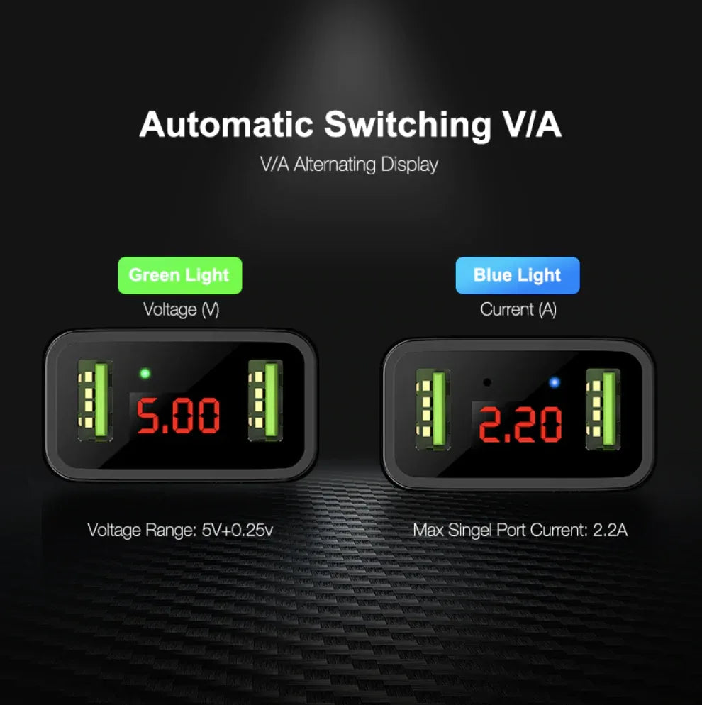FLOVEME LED Display 2 USB Charge - Robot Pi Shop