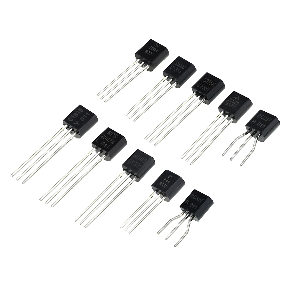 200Pcs 10 Type Transistor Assortment Kit