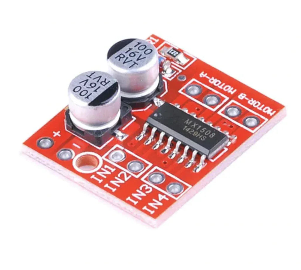 2 DC Motor Drive Module PWM Speed Dual H Bridge Stepper Motor - Robot Pi Shop