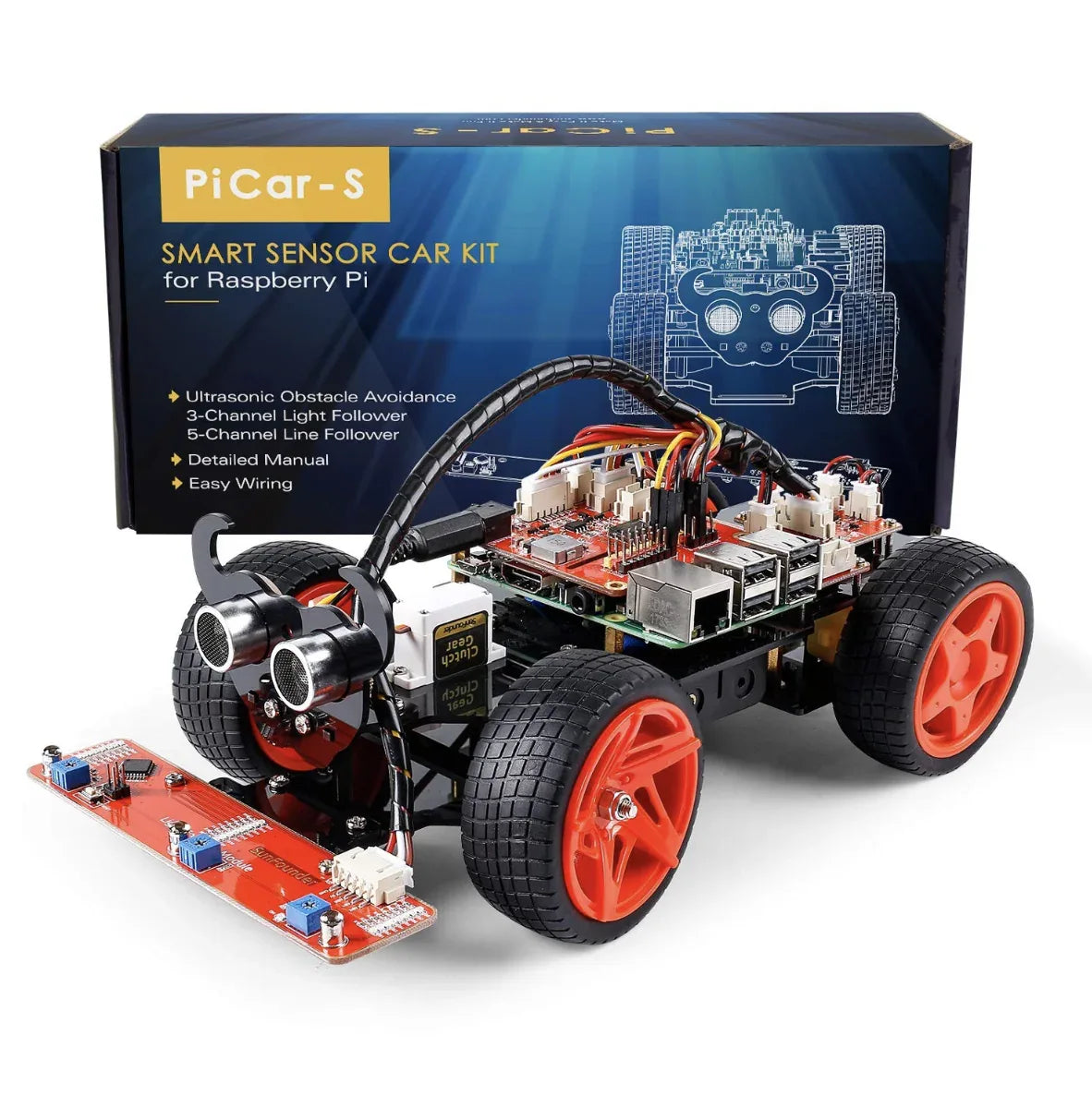 SunFounder PiCar-S Kit V2.0 - Robot Pi Shop