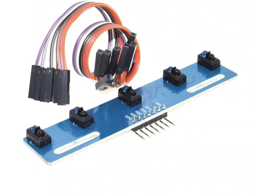 5 channel Infrared Reflective Sensor TCRT5000 KIT