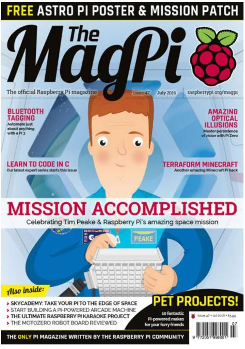 The MagPi magazine #47 - Robot Pi Shop