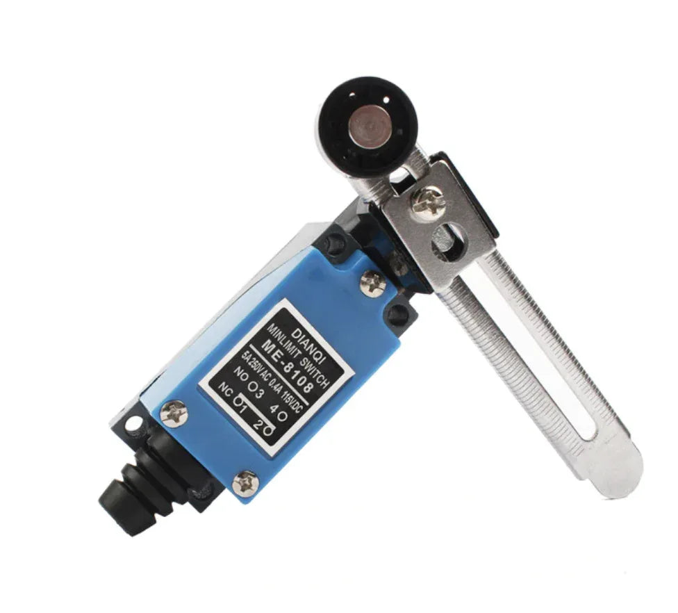 ME-8108 Rotary Adjustable Roller Mini Limit Switch - Robot Pi Shop