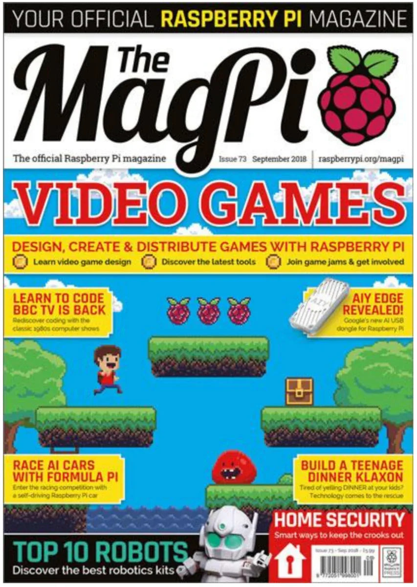 The MagPi magazine #73 - Robot Pi Shop