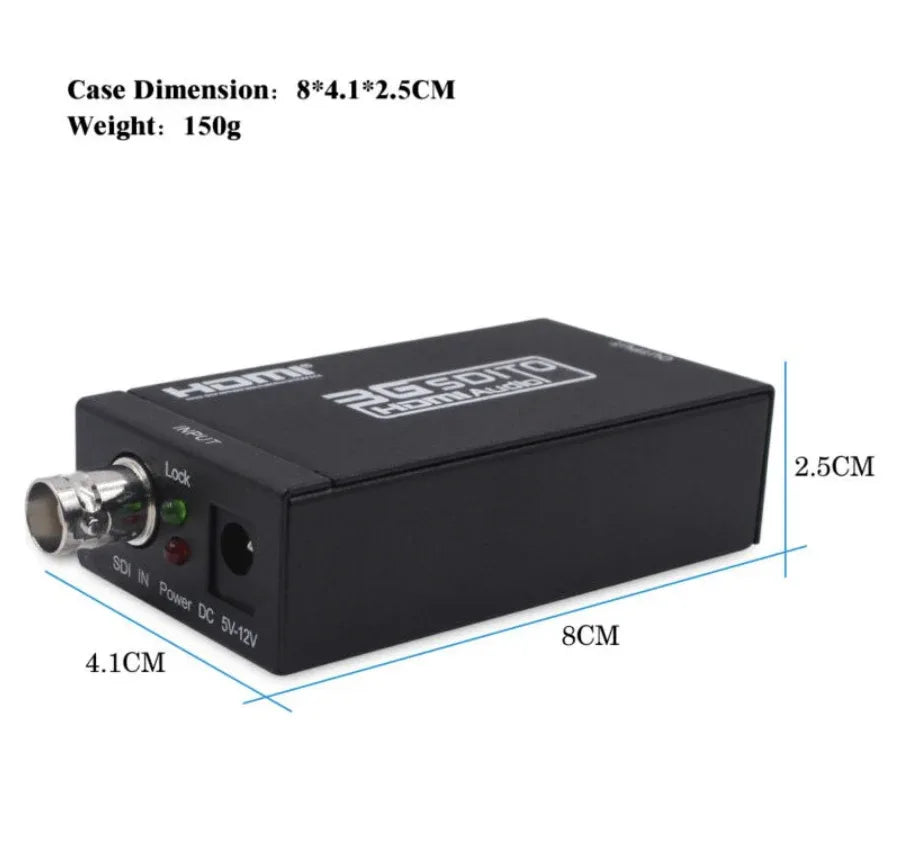 3G/HD-SDI to HDMI Converter - Robot Pi Shop