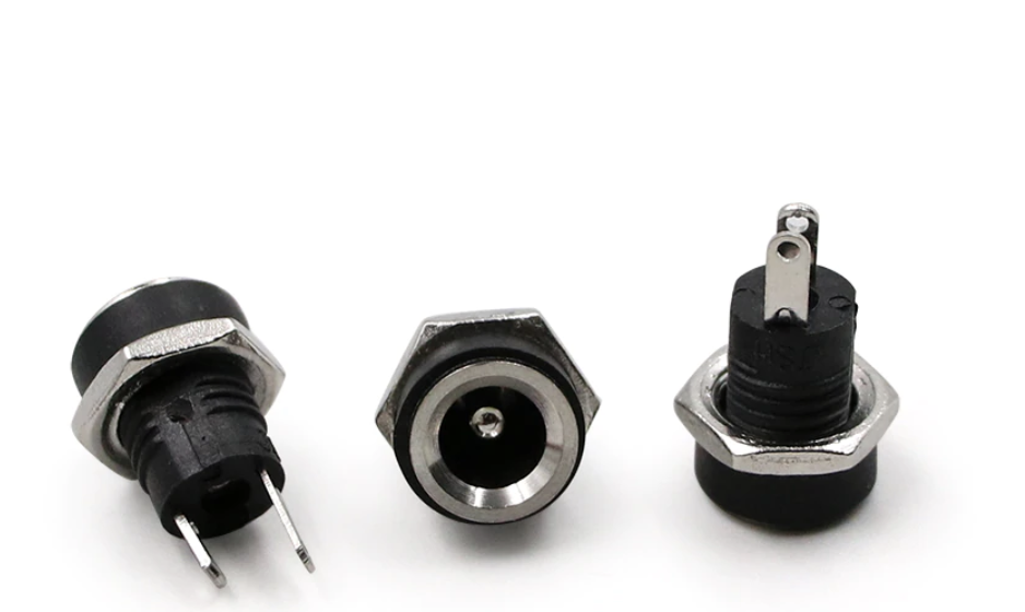 DC Power Supply Female Panel Mount Connector