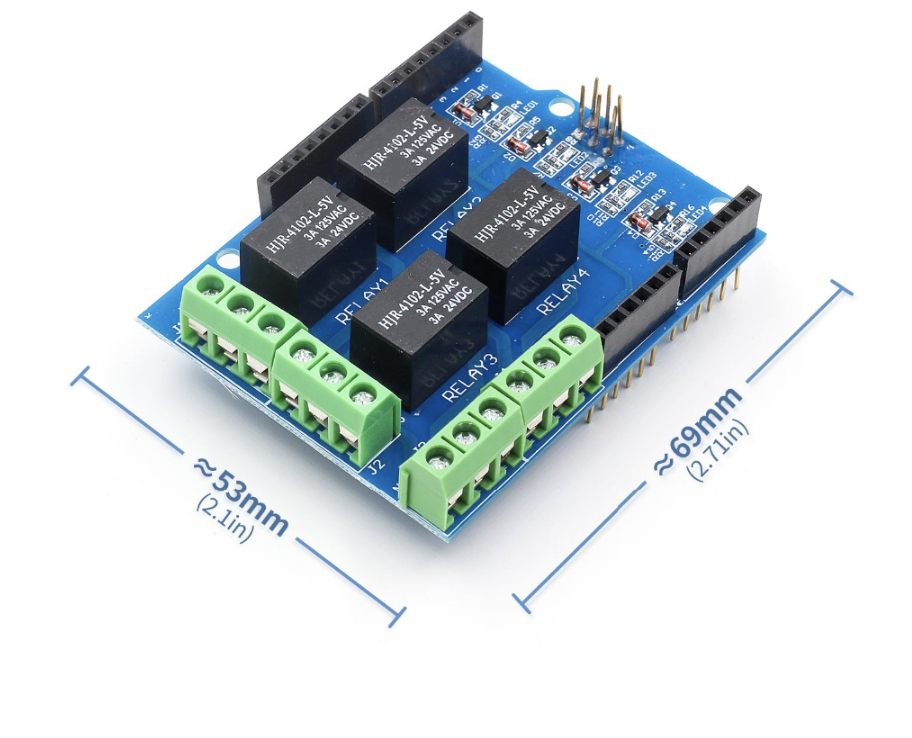 4 Channel 5V Relay Shield Module