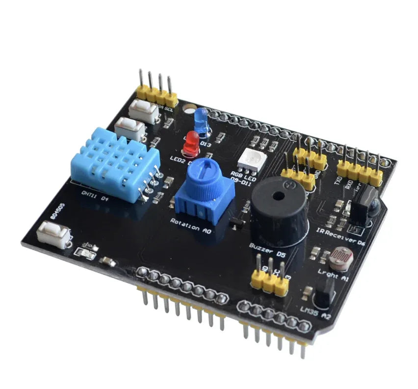 9 in 1 Multifunction Expansion Board - Robot Pi Shop