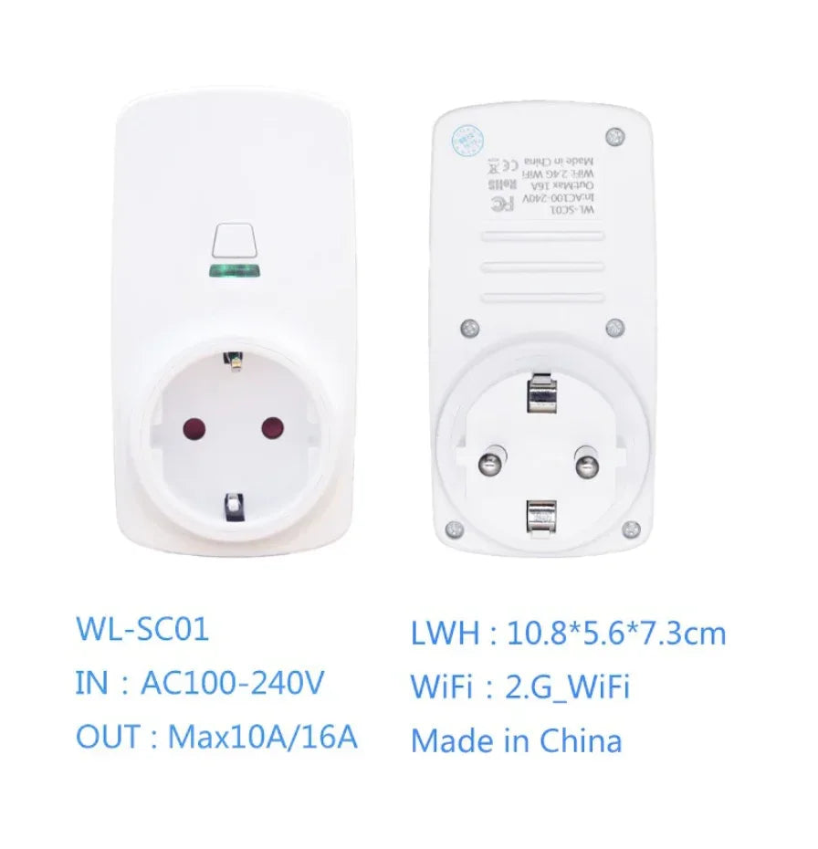 Tonbux Smart Wifi Plug - Robot Pi Shop