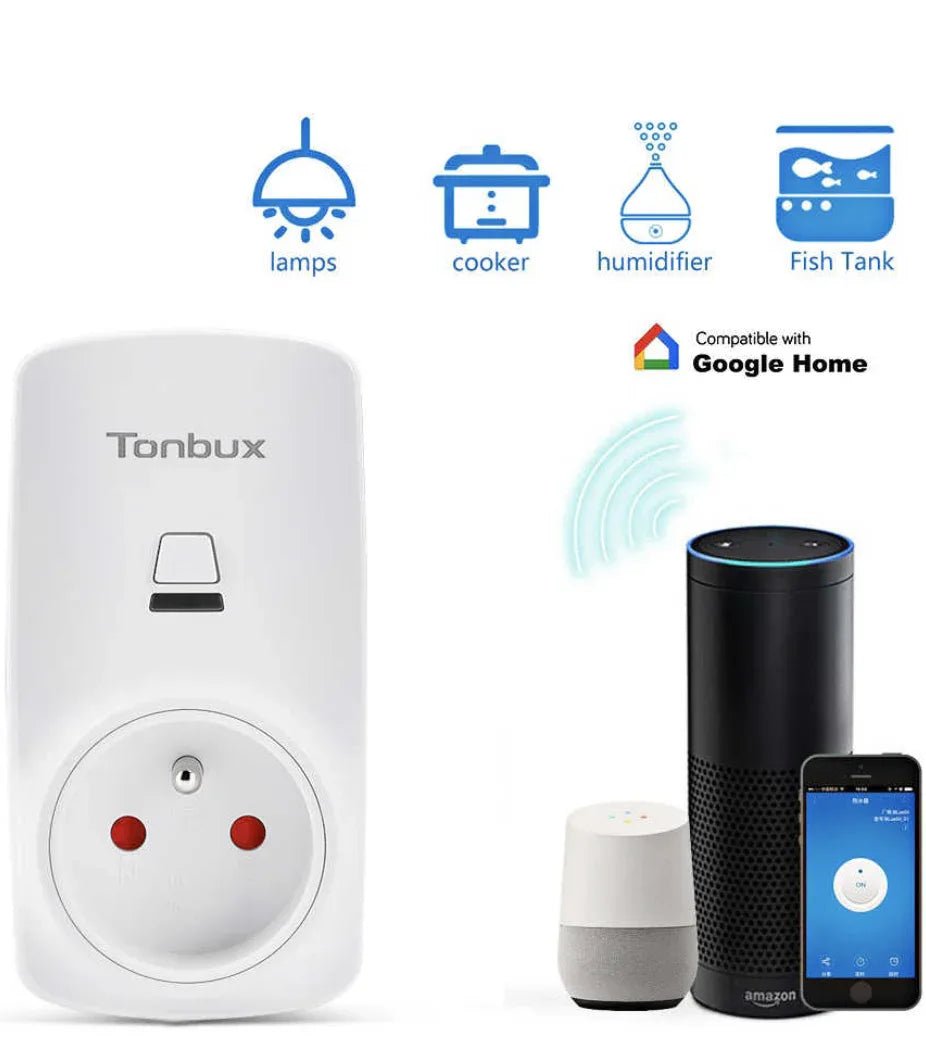 Tonbux Smart Wifi Plug - Robot Pi Shop