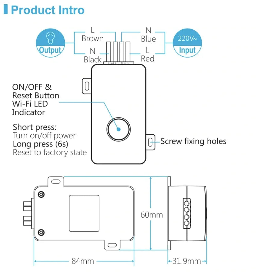 BroadLink SC1 Wifi Switch - Robot Pi Shop