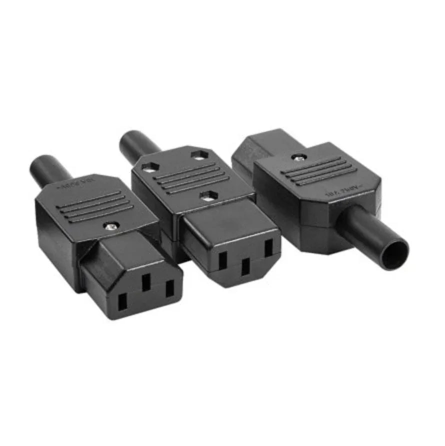 IEC C13 Female Inline Adapter Plug Socket - Robot Pi Shop