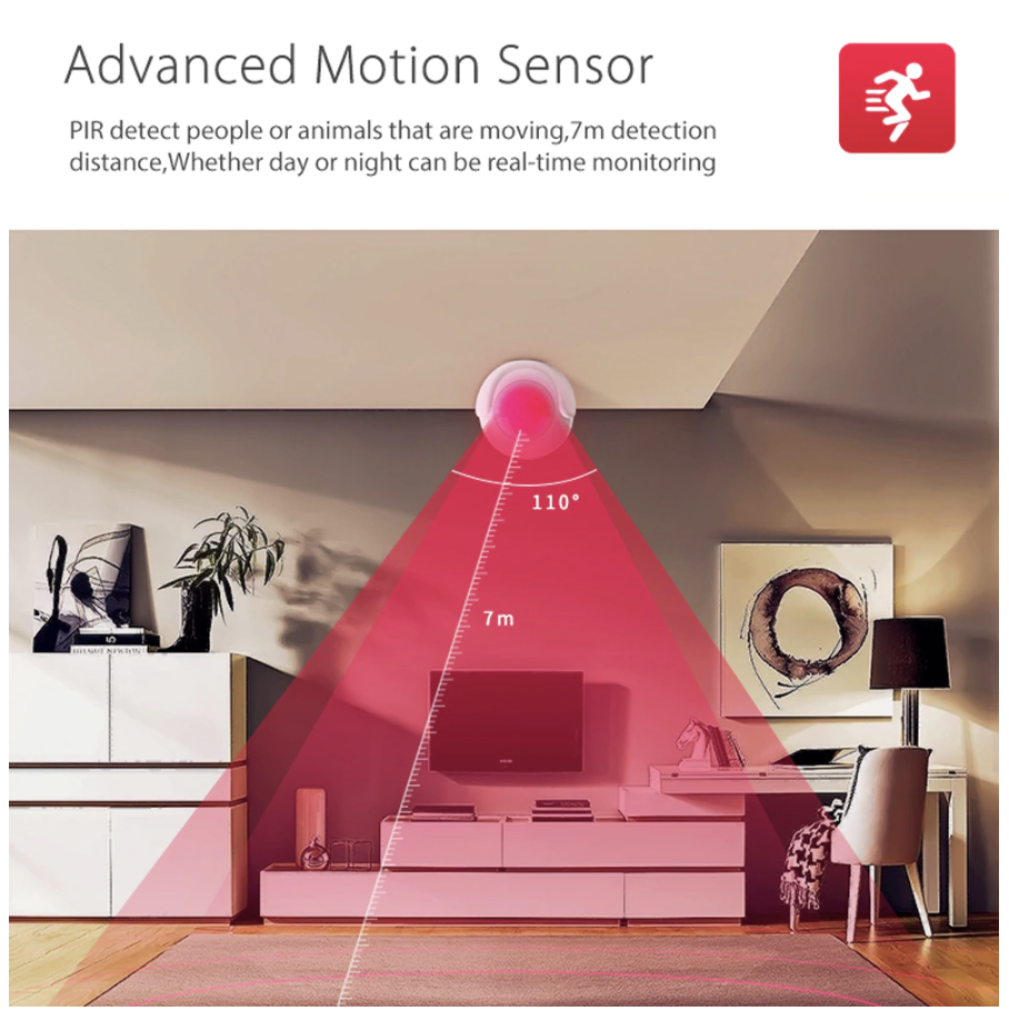 WiFi Smart PIR Motion Sensor