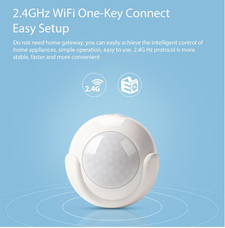 WiFi Smart PIR Motion Sensor