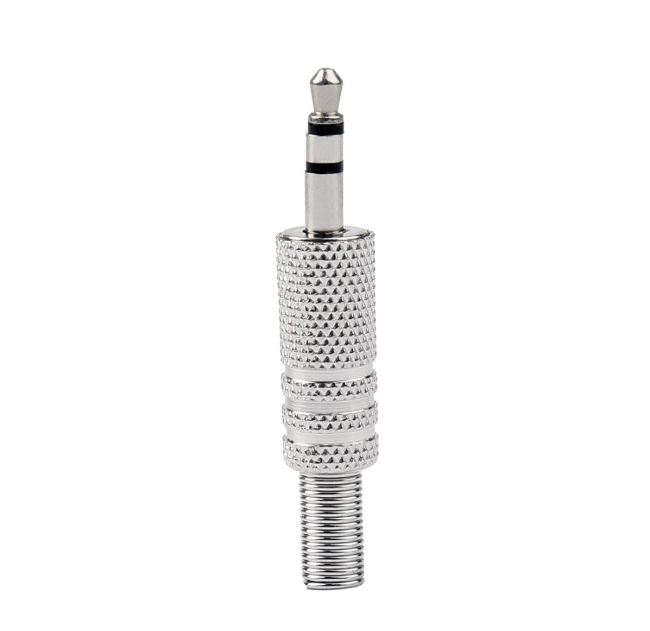 3.5mm 1/8" Stereo Male Audio Jack Connector