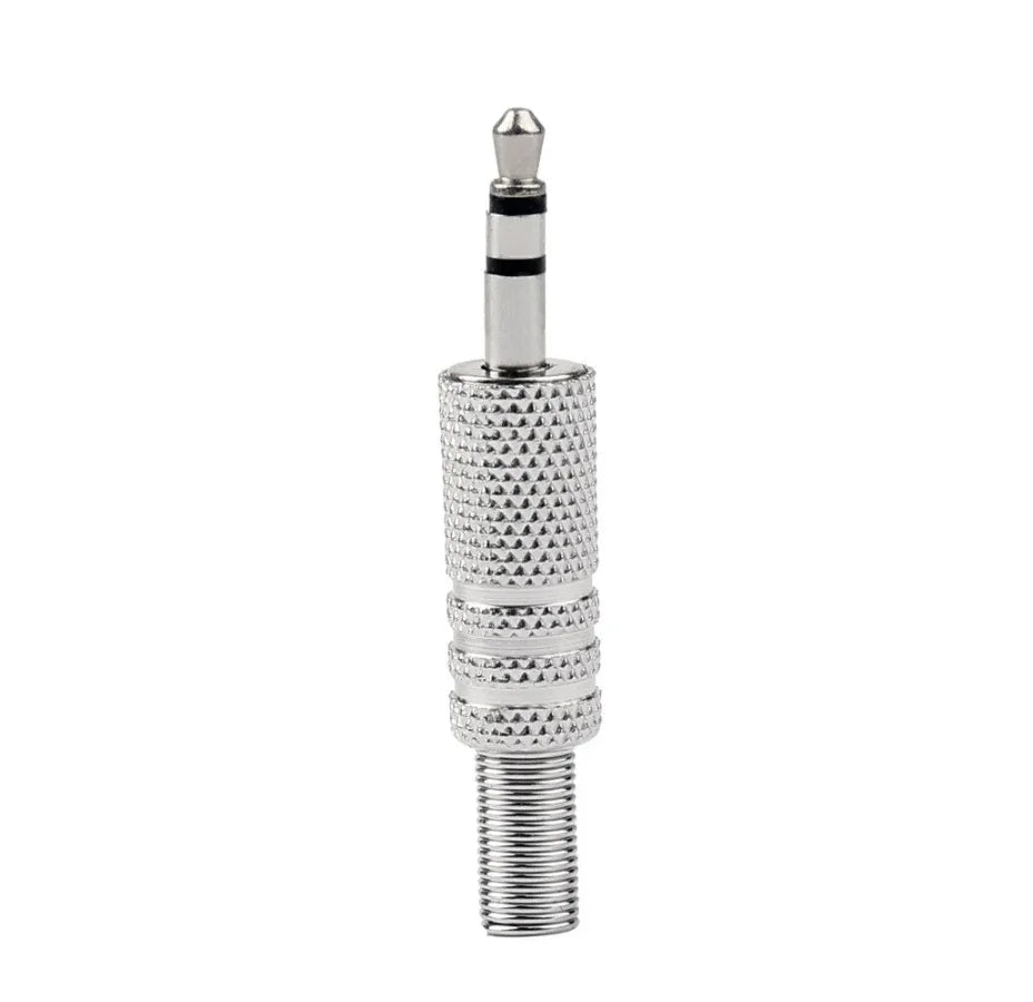 3.5mm 1/8" Stereo Male Audio Jack Connector - Robot Pi Shop