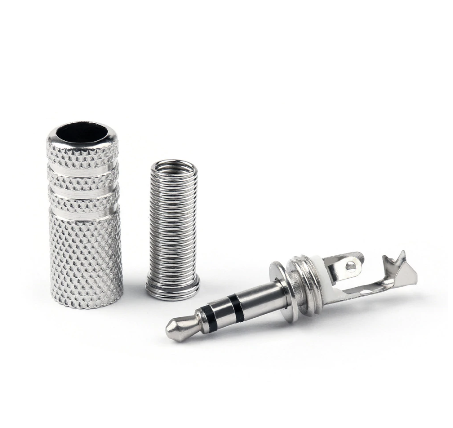 3.5mm 1/8" Stereo Male Audio Jack Connector