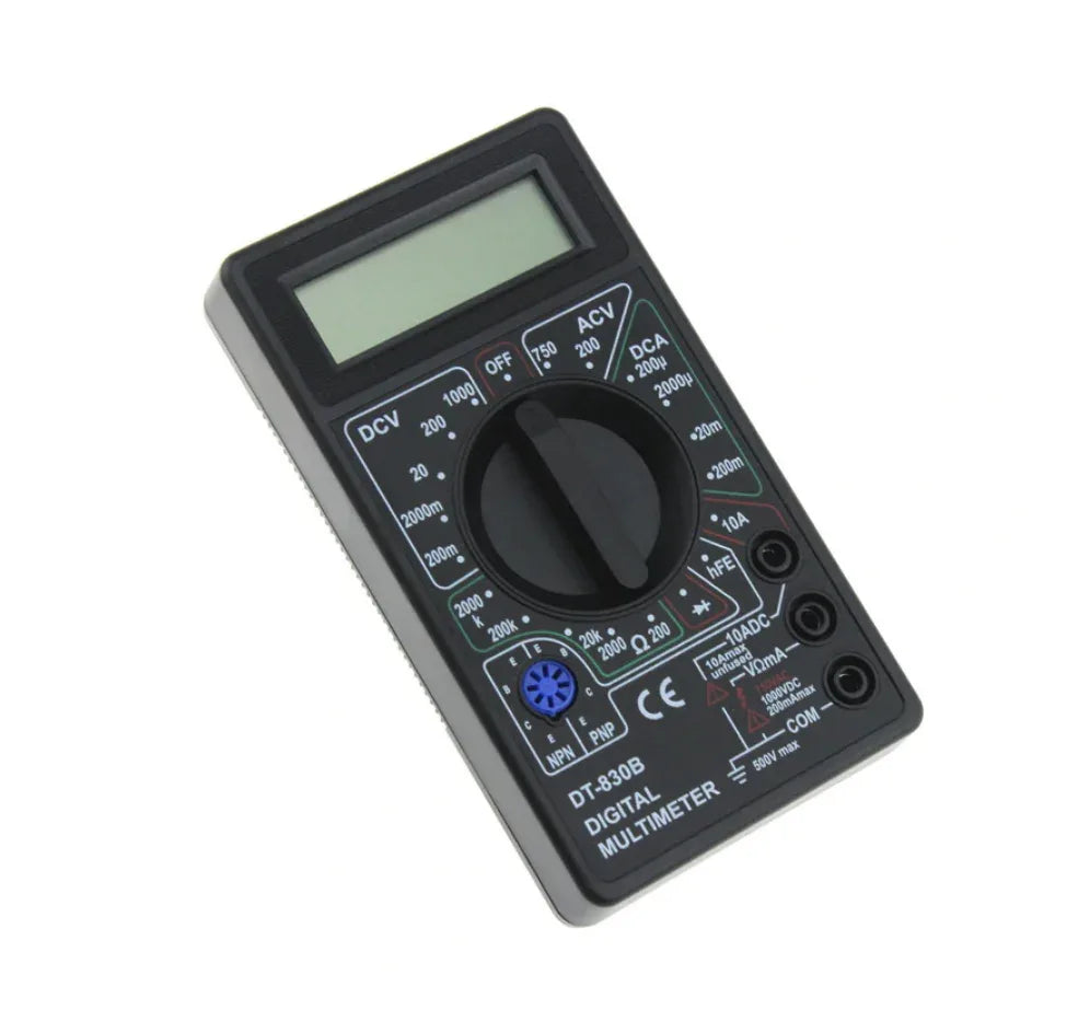 DT-830B LCD Digital Multimeter - Robot Pi Shop