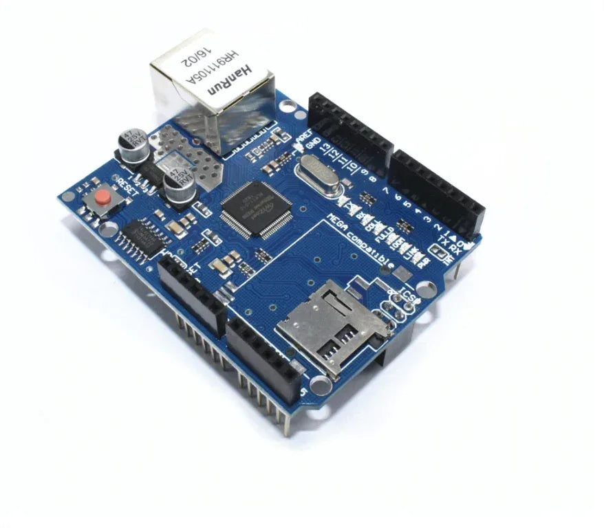 Ethernet Shield W5100 - Robot Pi Shop
