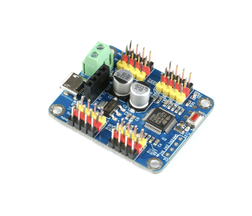 Bluetooth 16 Channel PWM Servo Motor Driver Board
