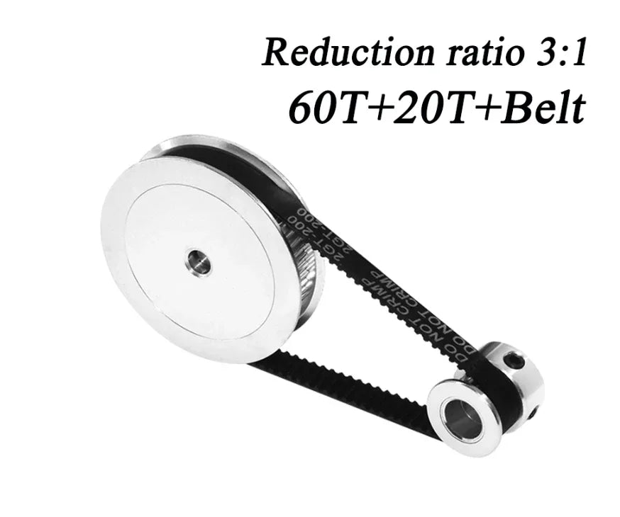 Timing Belt Pulley 20T8-60T5-280mm - Robot Pi Shop