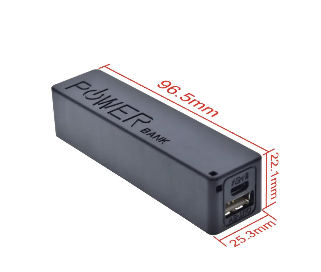 USB Power Bank Case Kit 18650 Battery Charger Box – Robot Pi Shop