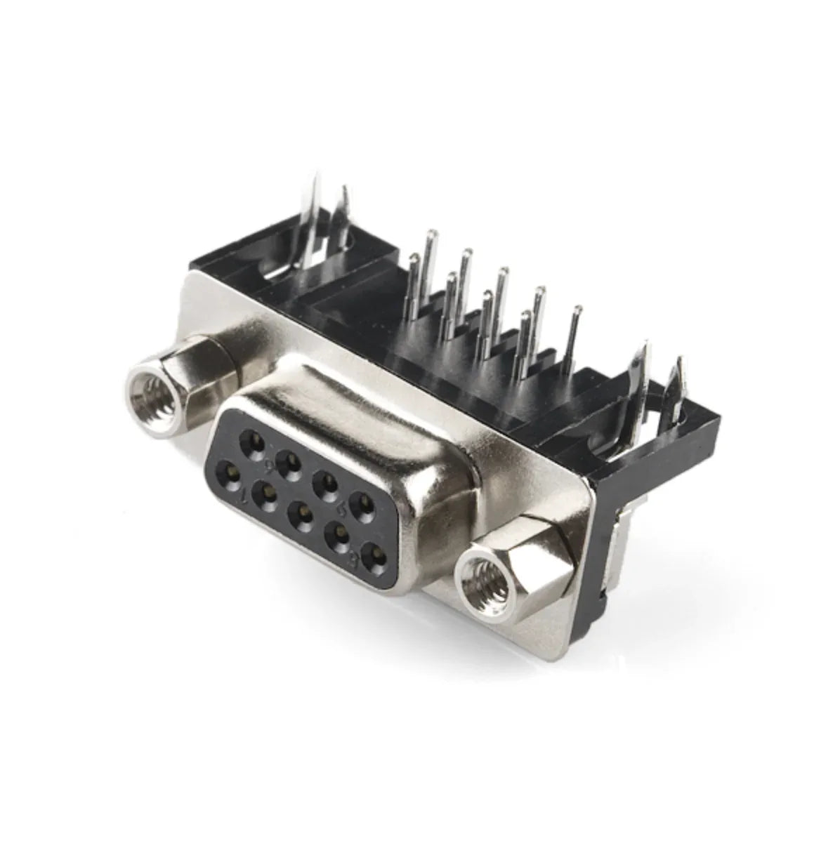 9 Pin Female Serial Connector - PCB Mount - Robot Pi Shop