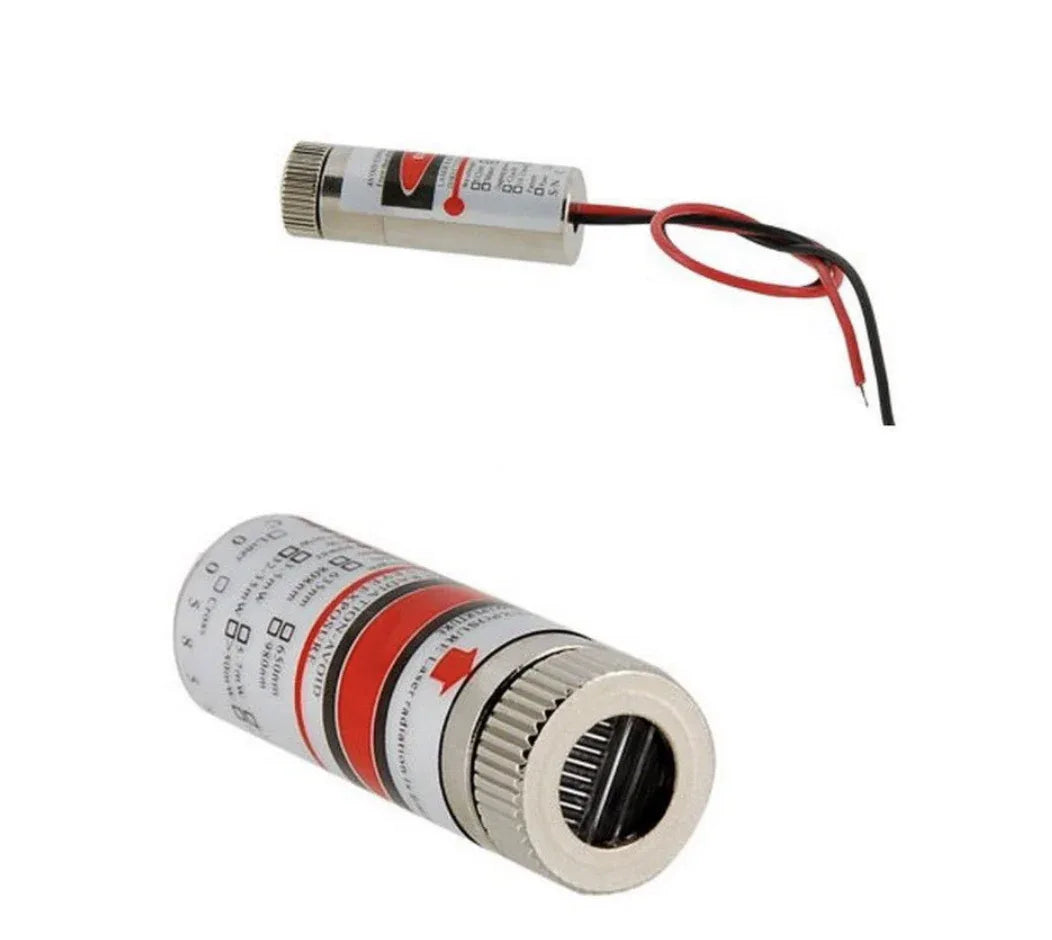 Red Line Laser Module 5mW 650nm - Robot Pi Shop