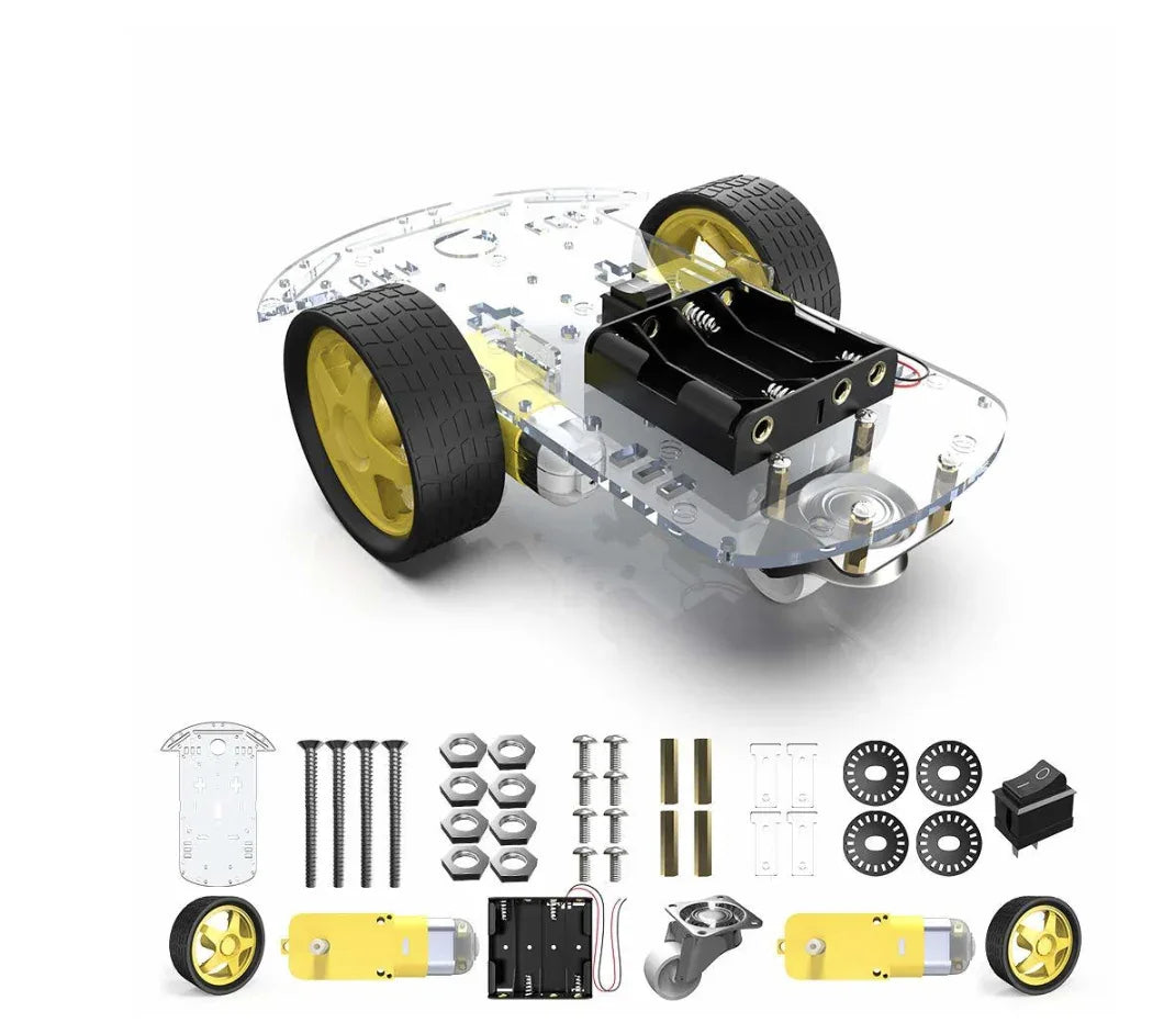 2WD Smart Robot Car Chassis Kit - Robot Pi Shop