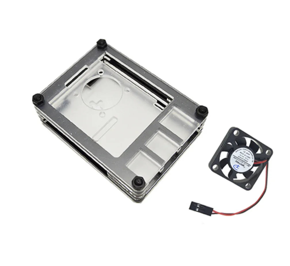 Raspberry Pi 4 Model B Layers Case kit - Robot Pi Shop