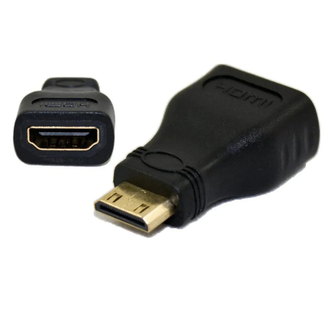 Mini HDMI Male to HDMI Female Adapter - Robot Pi Shop