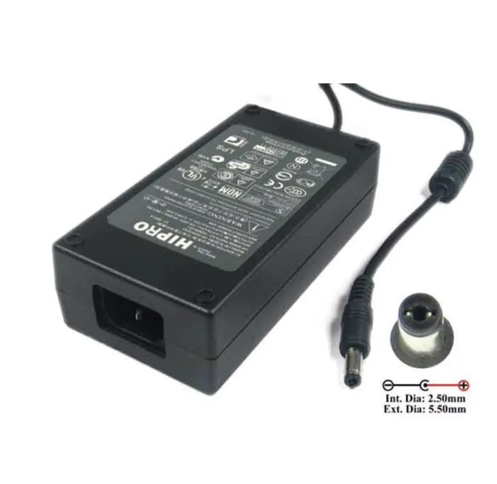 HIPRO HP-02040D43 AC Adapter 12V 3.33A 5.5/2.5mm - Robot Pi Shop