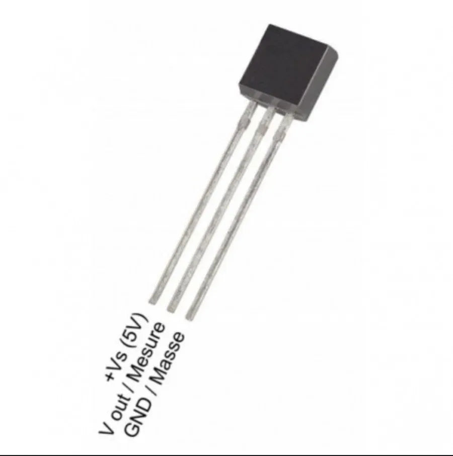 LM35DZ Temperature Sensor - Robot Pi Shop