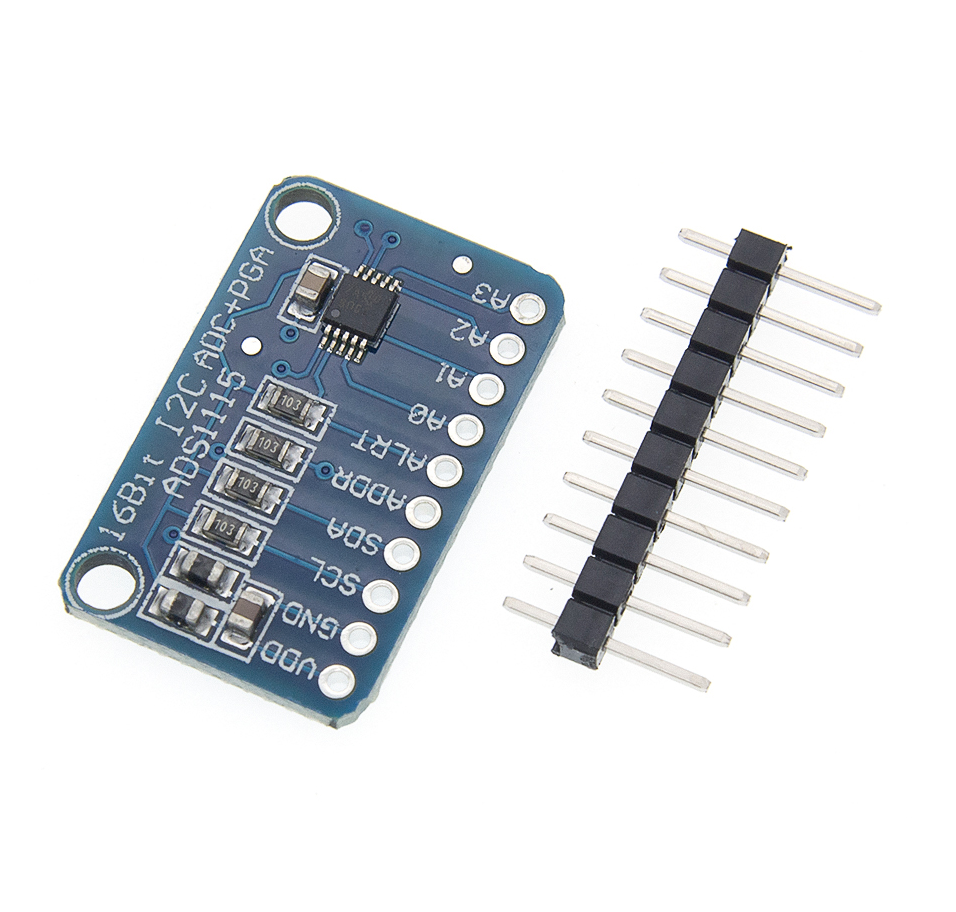 16 Bit I2C ADS1115 Module – Robot Pi Shop
