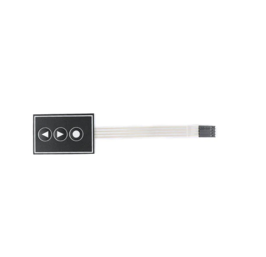 1x3 Matrix Array 3 Buttons Keyboard Control Panel - Robot Pi Shop