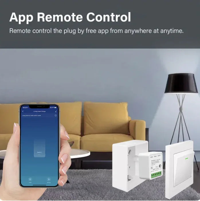 Tuya WiFi Mini DIY Smart Switch - Robot Pi Shop