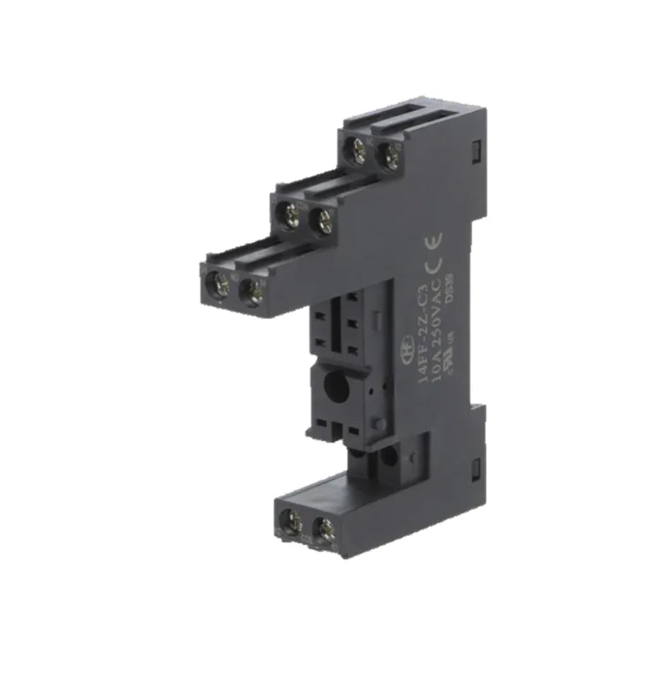 Base For 14FC 2 Pole 10A - Robot Pi Shop