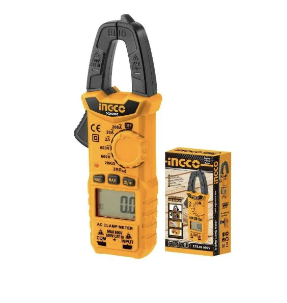 INGCO Digital AC Clamp Meter 2000 Counts - Robot Pi Shop