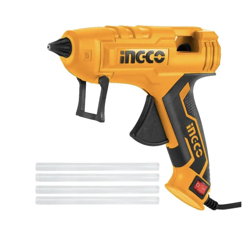INGCO Glue Gun 150 W with 4 Pieces Glue Sticks - Robot Pi Shop