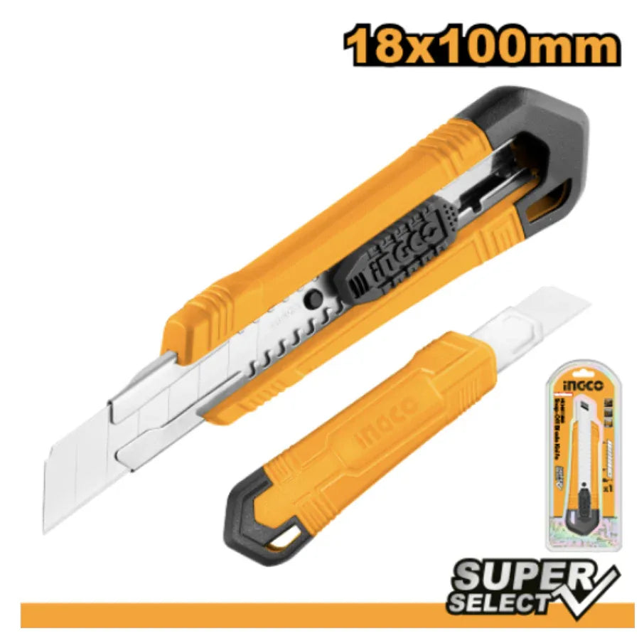 INGCO Snap-Off Blade Knife - Robot Pi Shop
