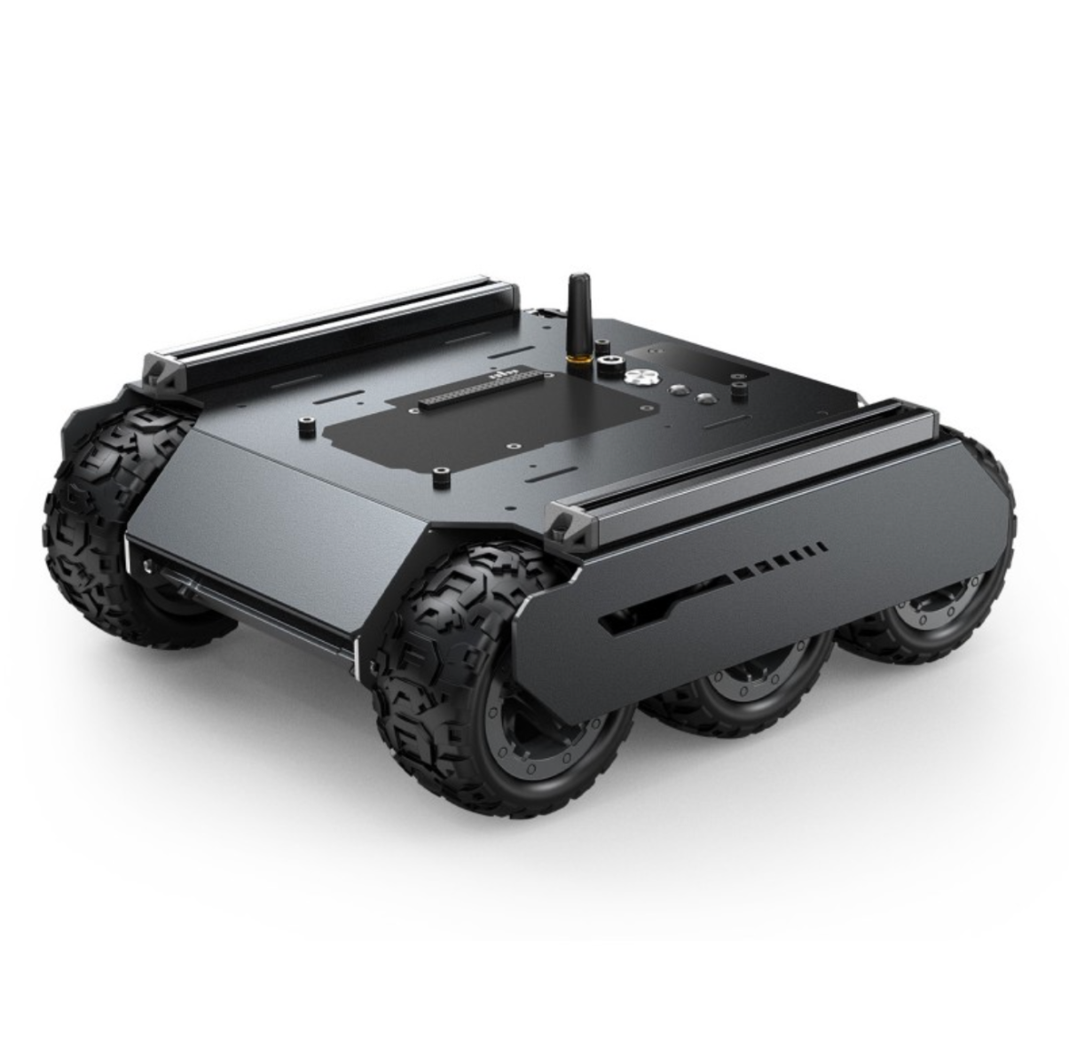 Flexible And Expandable 6x4 Off-Road UGV, 6 wheels 4WD Mobile Robot Chassis