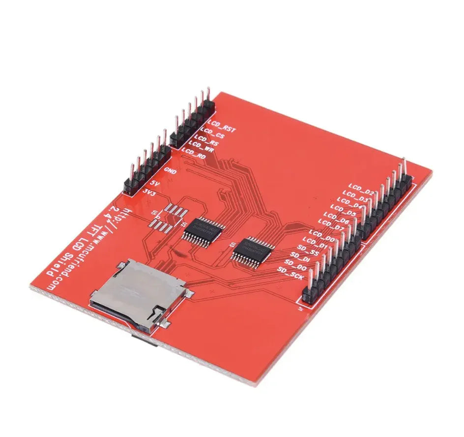 2.4 inch TFT LCD Touch Screen Shield - Robot Pi Shop