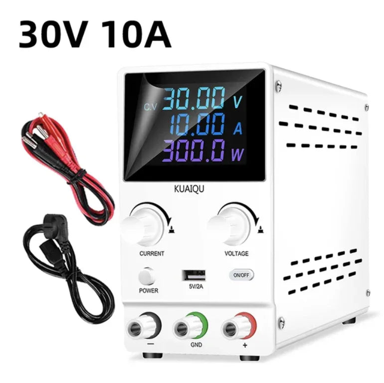 DC Power Supply SPPS-B305D White 30V 10A - Robot Pi Shop