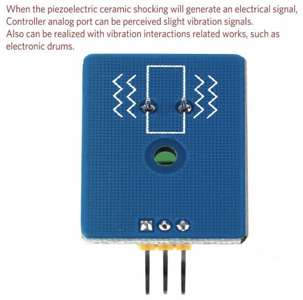 Analog Piezoelectric Ceramic Vibration Module