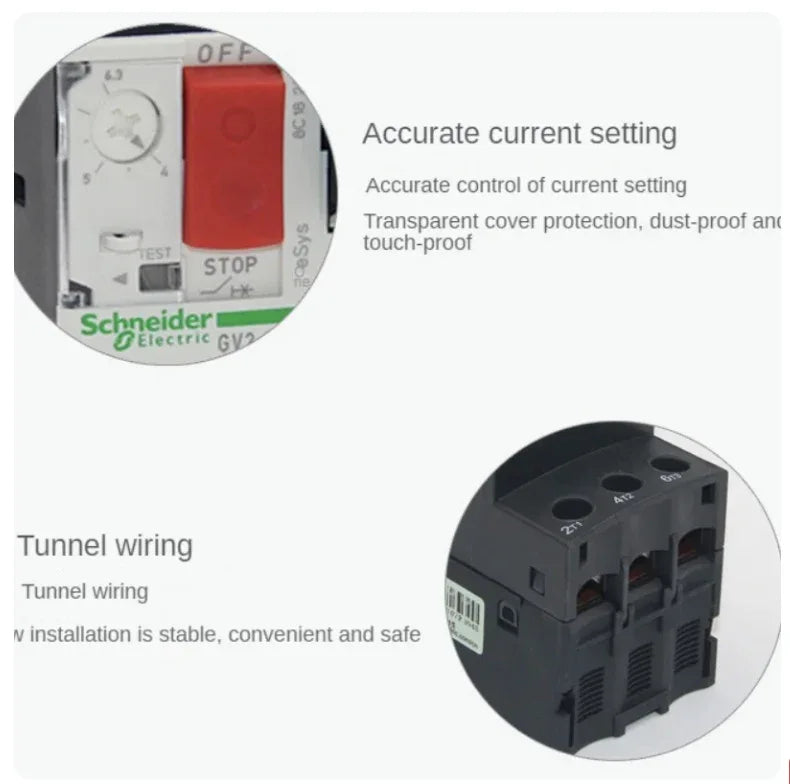 Schneider Motor Circuit Breaker GV2ME32 24-32A - Robot Pi Shop