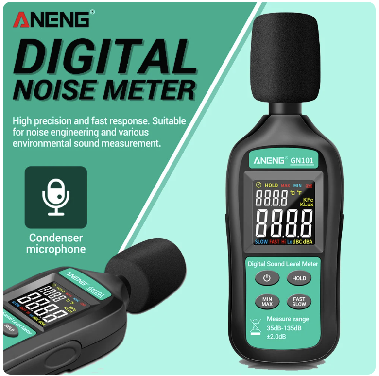 ANENG GN101 Digital Noise Meter