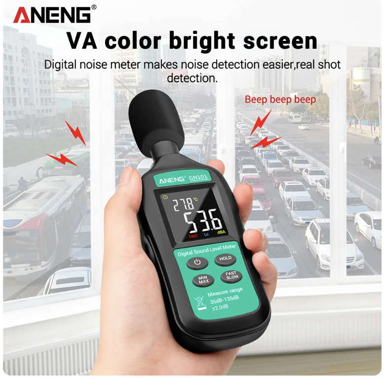 ANENG GN101 Digital Noise Meter