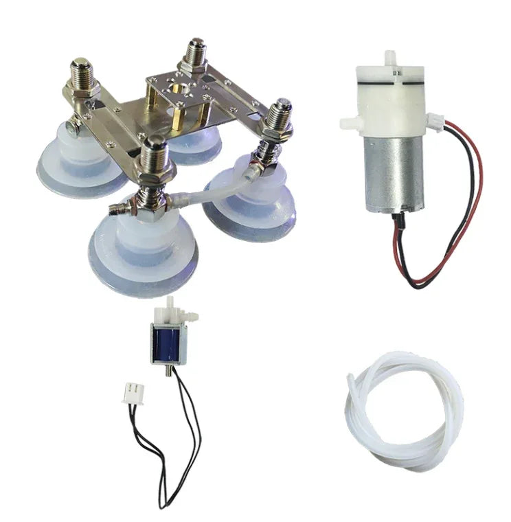 Electronic Robotic Arm Air Pump 4pcs Suction Cup - Robot Pi Shop