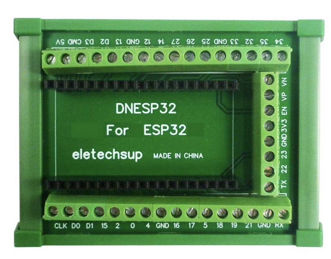 Din Rail Mount Box ESP32 Expansion Board